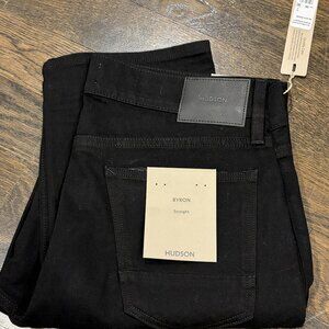 Men's Hudson Byron Jeans, Black Ridge, 36x34
